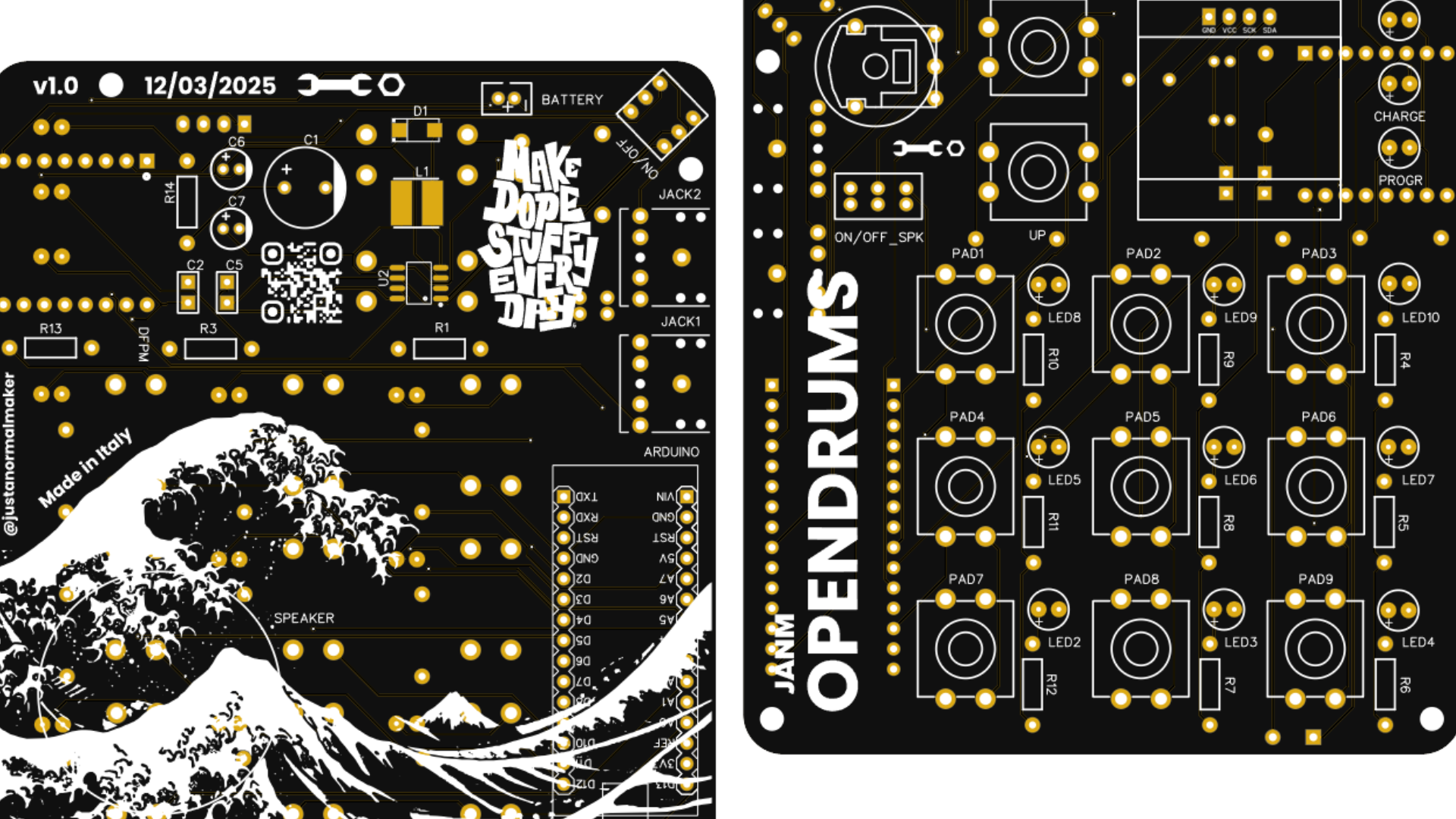 OPENDRUMS PCB Design